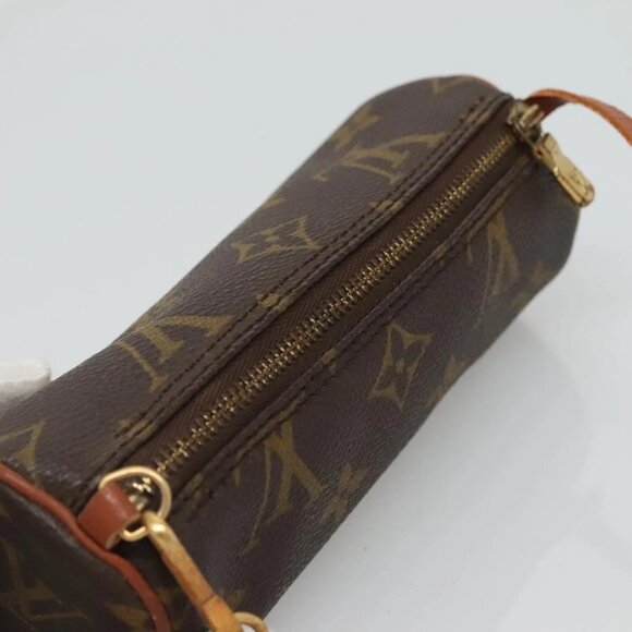 LOUIS VUITTON Monogram Papillon Pouch LV Auth BA3067 - Picture 7 of 16